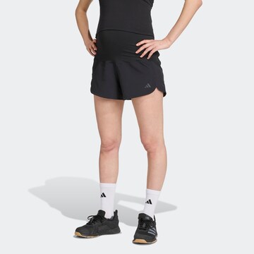 ADIDAS PERFORMANCE Обычный Спортивные штаны 'Pacer' в Черный: спереди