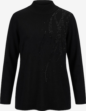 Ulla Popken Sweater in Black: front