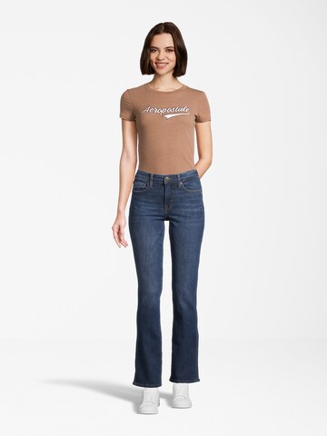 AÉROPOSTALE Bootcut Jeans in Blau