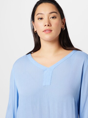 KAFFE CURVE Tunic 'Ami' in Blue