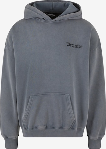 Dropsize Sweatshirt 'Embo' i grå: framsida