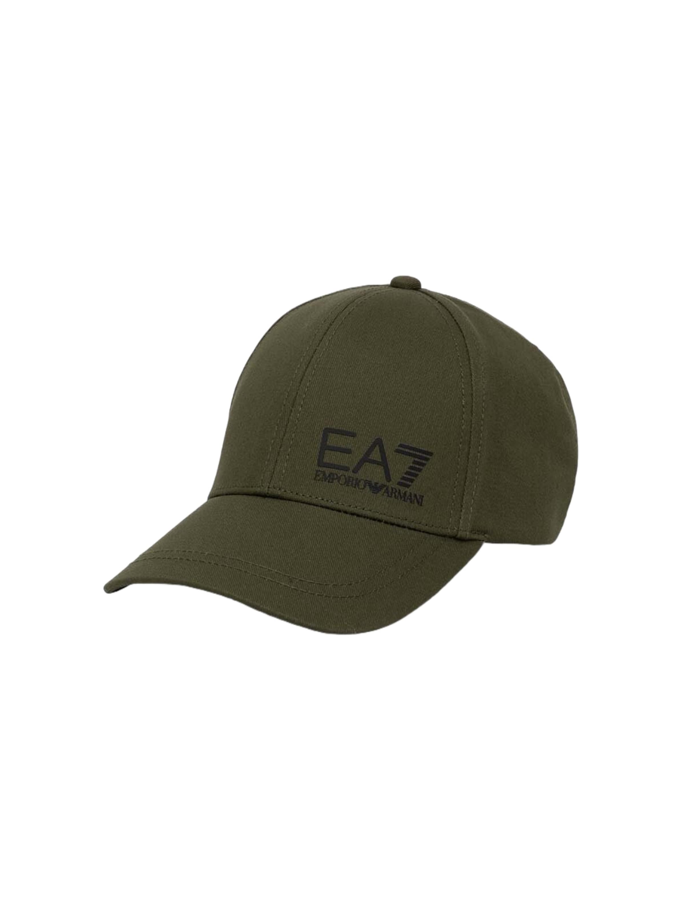 EA7 Emporio Armani Cap in Grün: Vorderseite