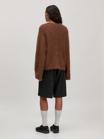 EDITED Knit Cardigan 'Onorina' in Brown