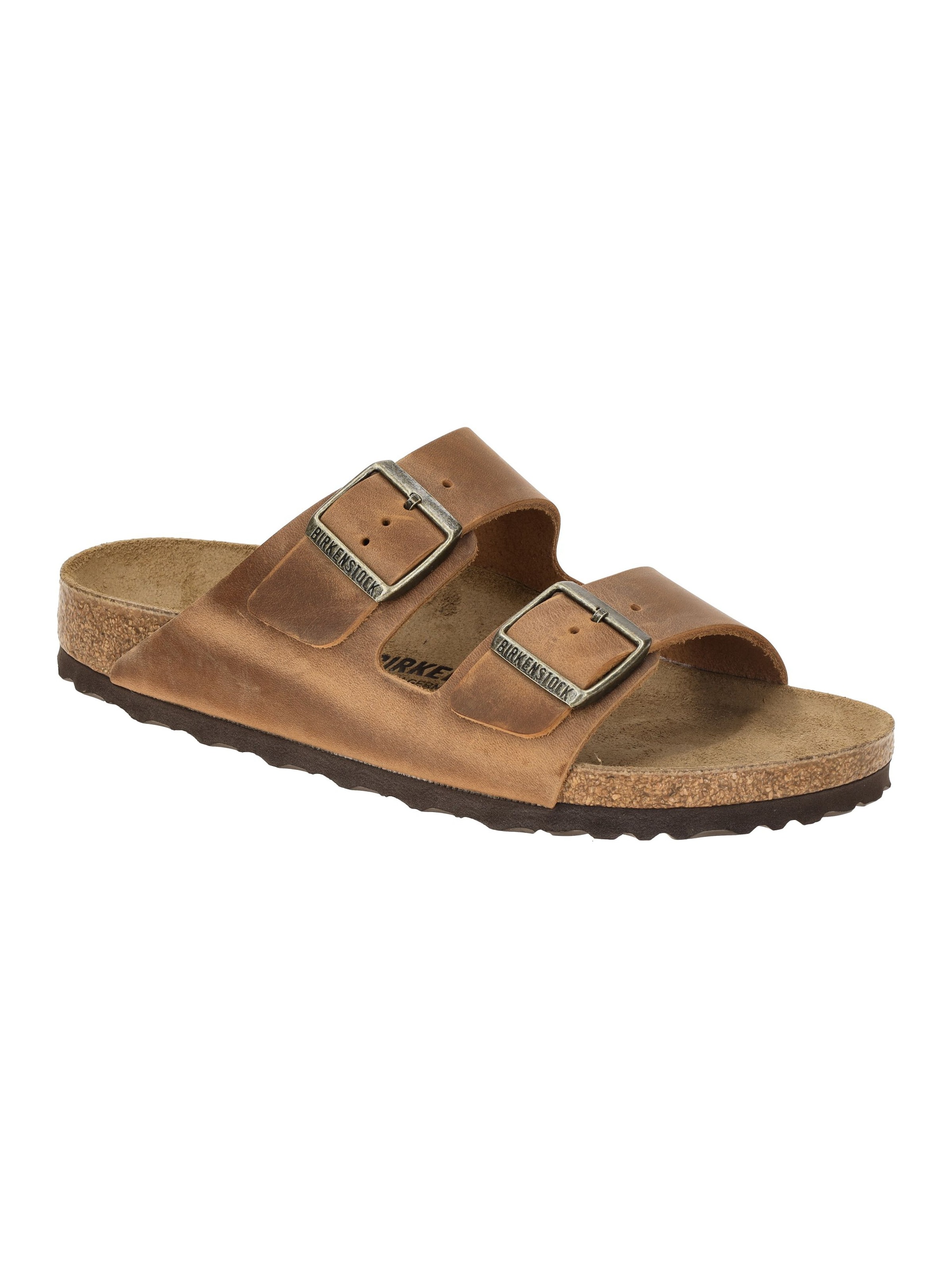 BIRKENSTOCK Mules 'Arizona' in Brown: front