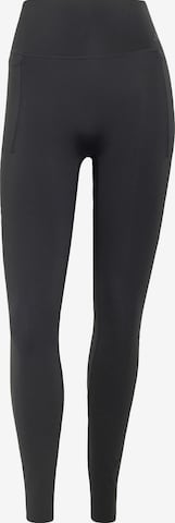 ADIDAS PERFORMANCE Skinny Sporthose 'Optime' in Schwarz: Vorderseite