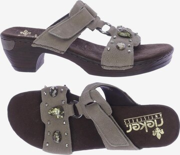 Rieker Sandals & High-Heeled Sandals in 37 in Brown: front