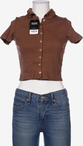 Brandy Melville Blouse & Tunic in XXXS in Brown: front