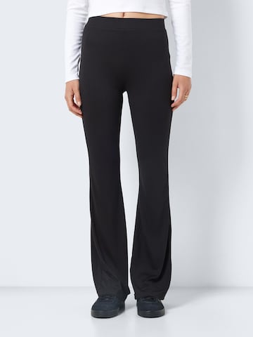 Noisy may Flared Trousers 'SALLY' in Black: front