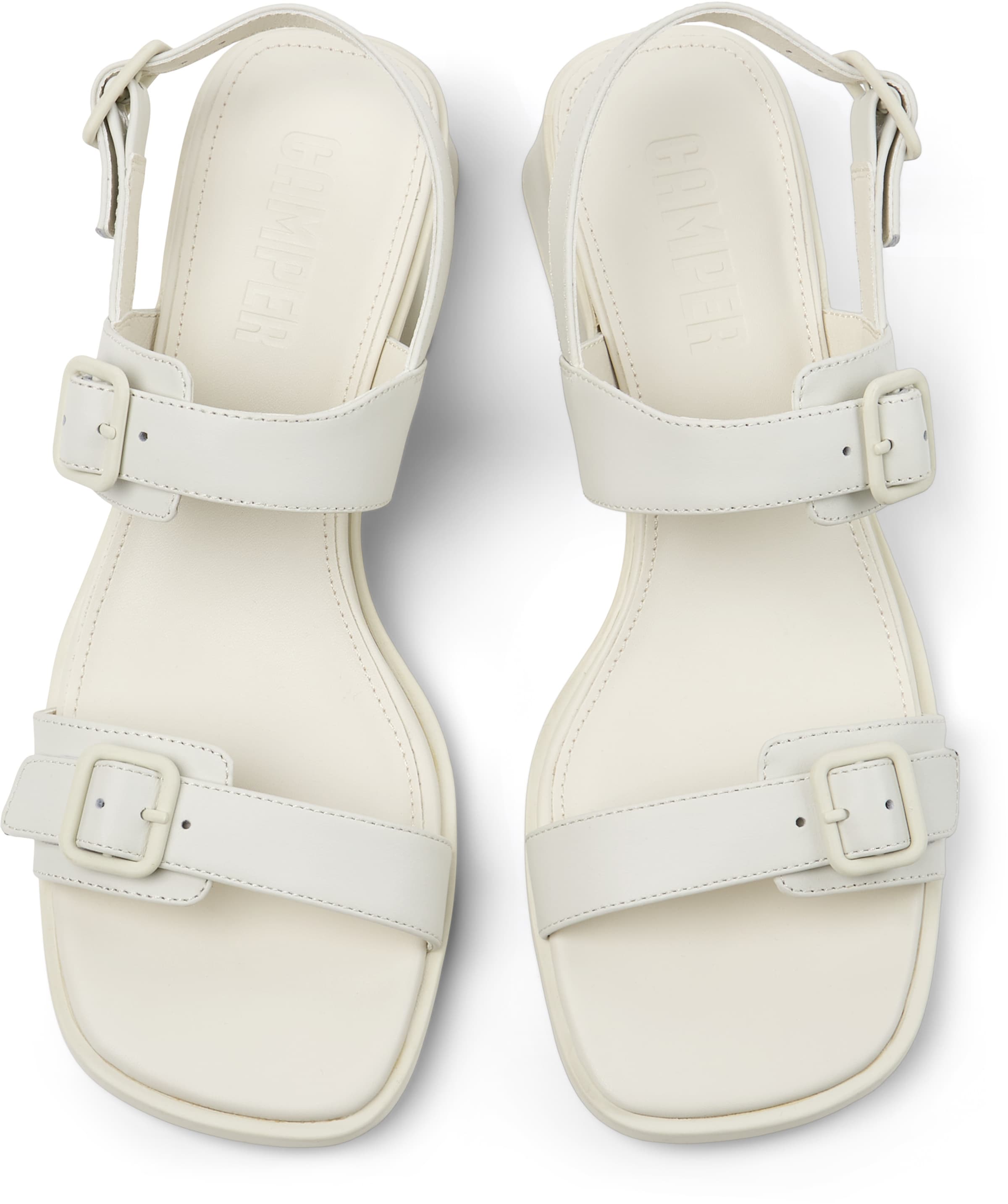 CAMPER Strap Sandals 'Kora' in White