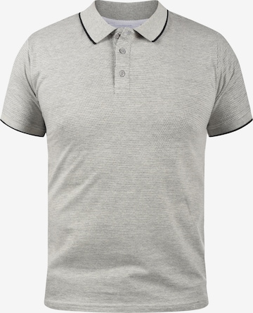 !Solid Poloshirt 'Sava' in Grau: predná strana