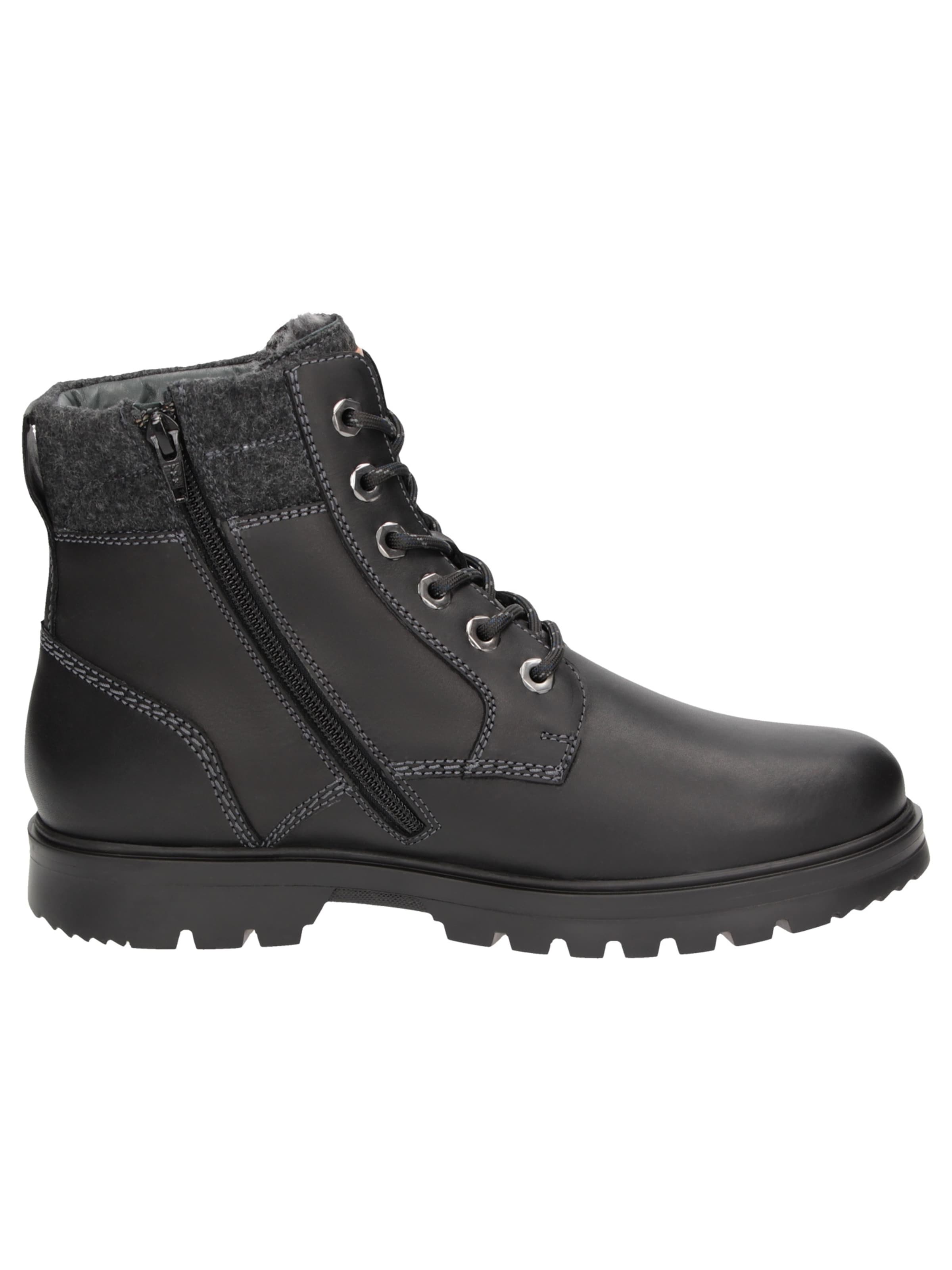 SIOUX Lace-Up Boots ' Mornay' in Black