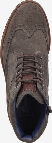 SIOUX Lace-Up Boots 'Dilip' in Brown