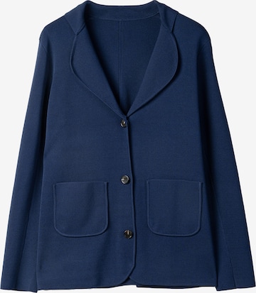 Giacchetta 'Gianitoba' di Camomilla Italia in blu: frontale
