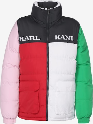 Karl Kani Winter Jacket 'Retro Block' in Mixed colors: front