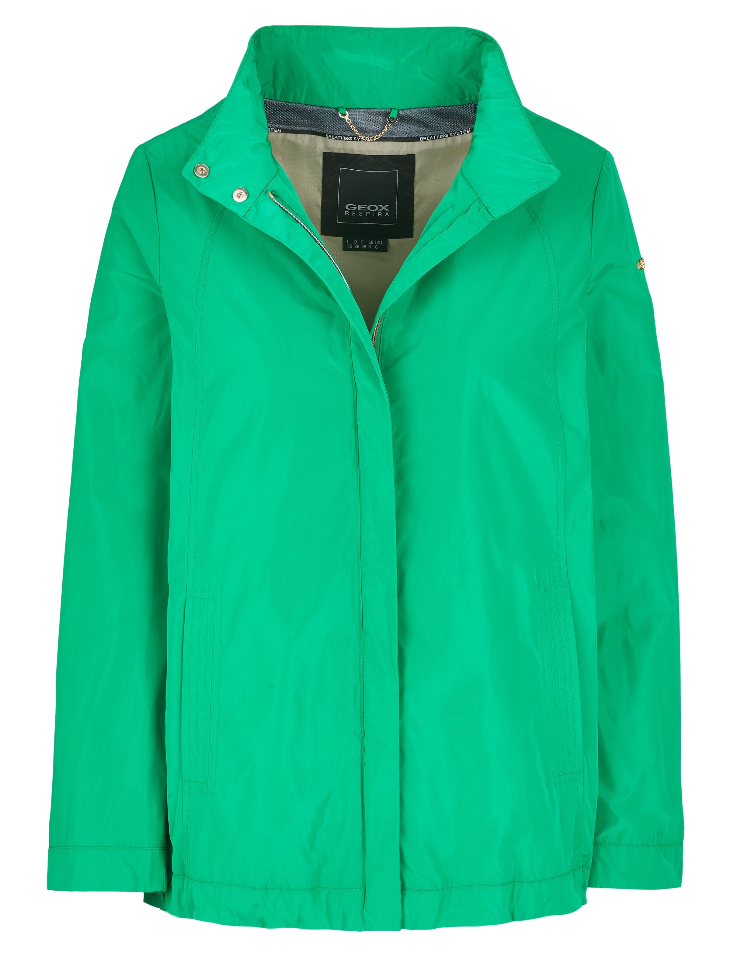 GEOX Übergangsjacke 'Geox Jacke'‌‌‌‌‌‌‌ in S in grün, Produktansicht