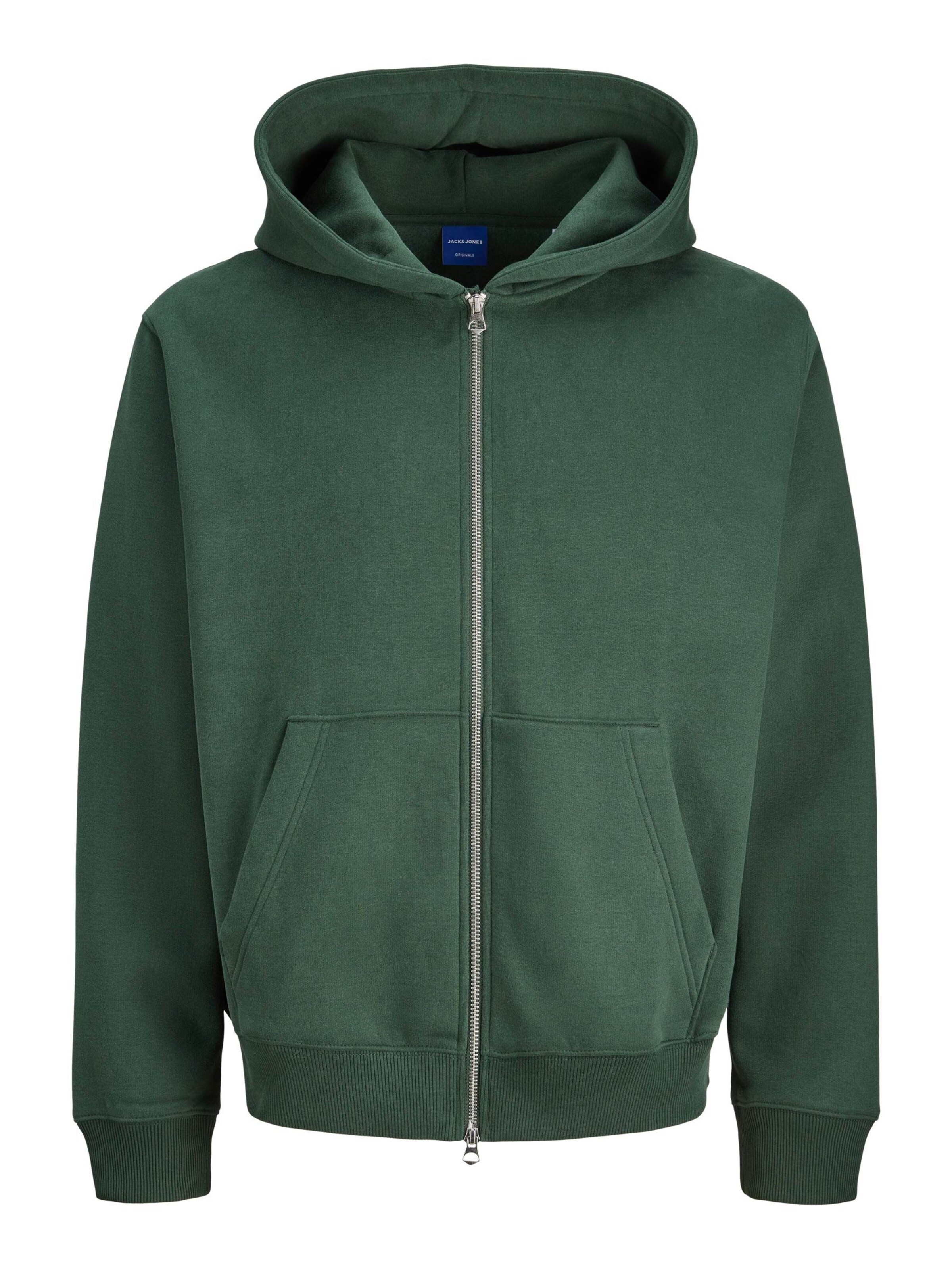 JACK & JONES Sweatshirt in Groen