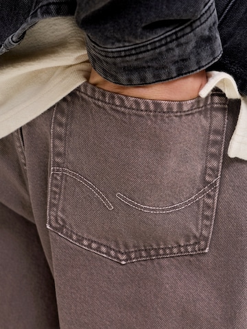 JACK & JONES Baggy Farkut 'JPSTALEX ANTONIO' värissä ruskea