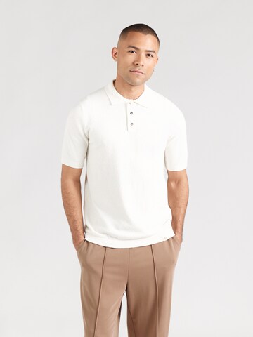 MOS MOSH Пуловер 'MMGKyle' в бежово: отпред