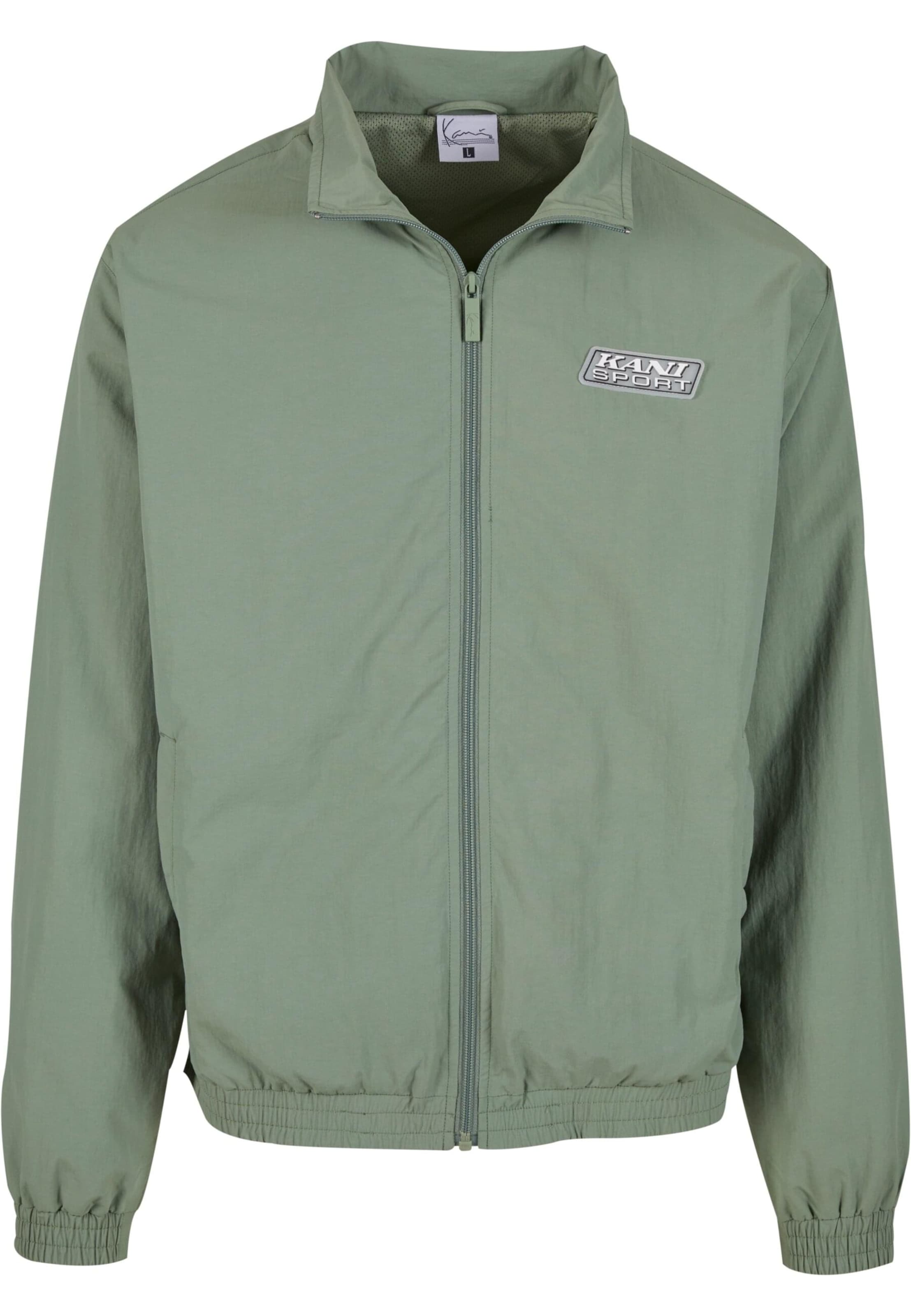 Karl Kani Between-Season Jacket in Green: front