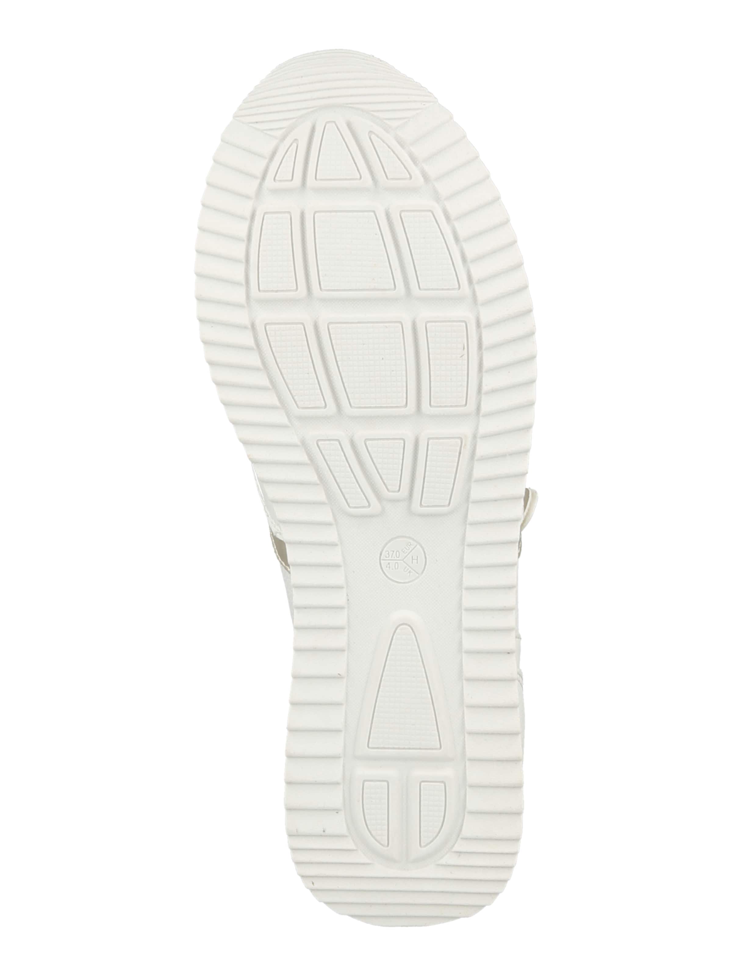 JANA Trampki niskie w kolorze biały