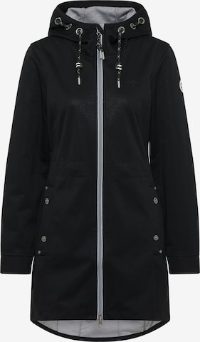 Schmuddelwedda Weatherproof jacket 'Kianna' in Black: front