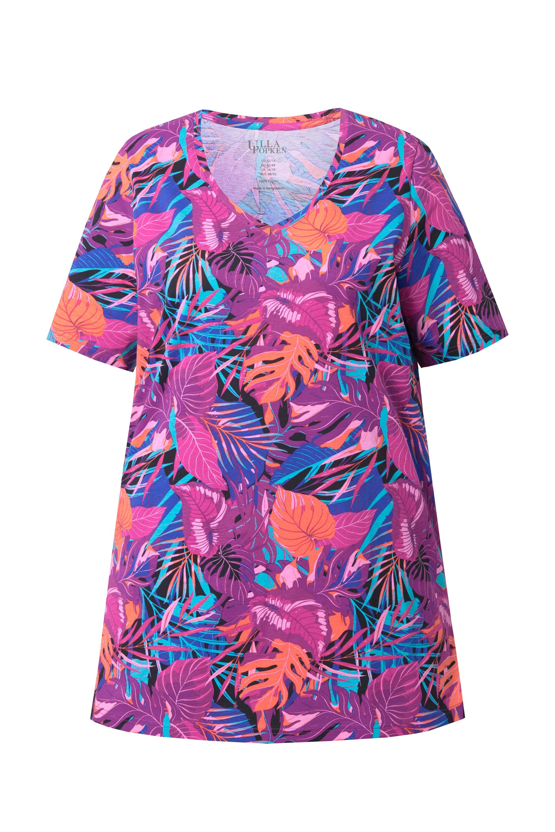 Ulla Popken Shirt in Purple: front