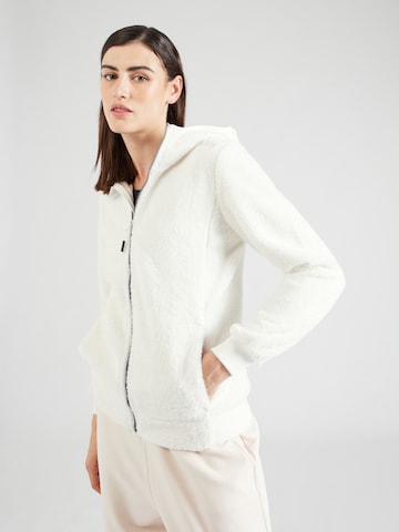 CMP Functionele fleece jas in Wit: voorkant