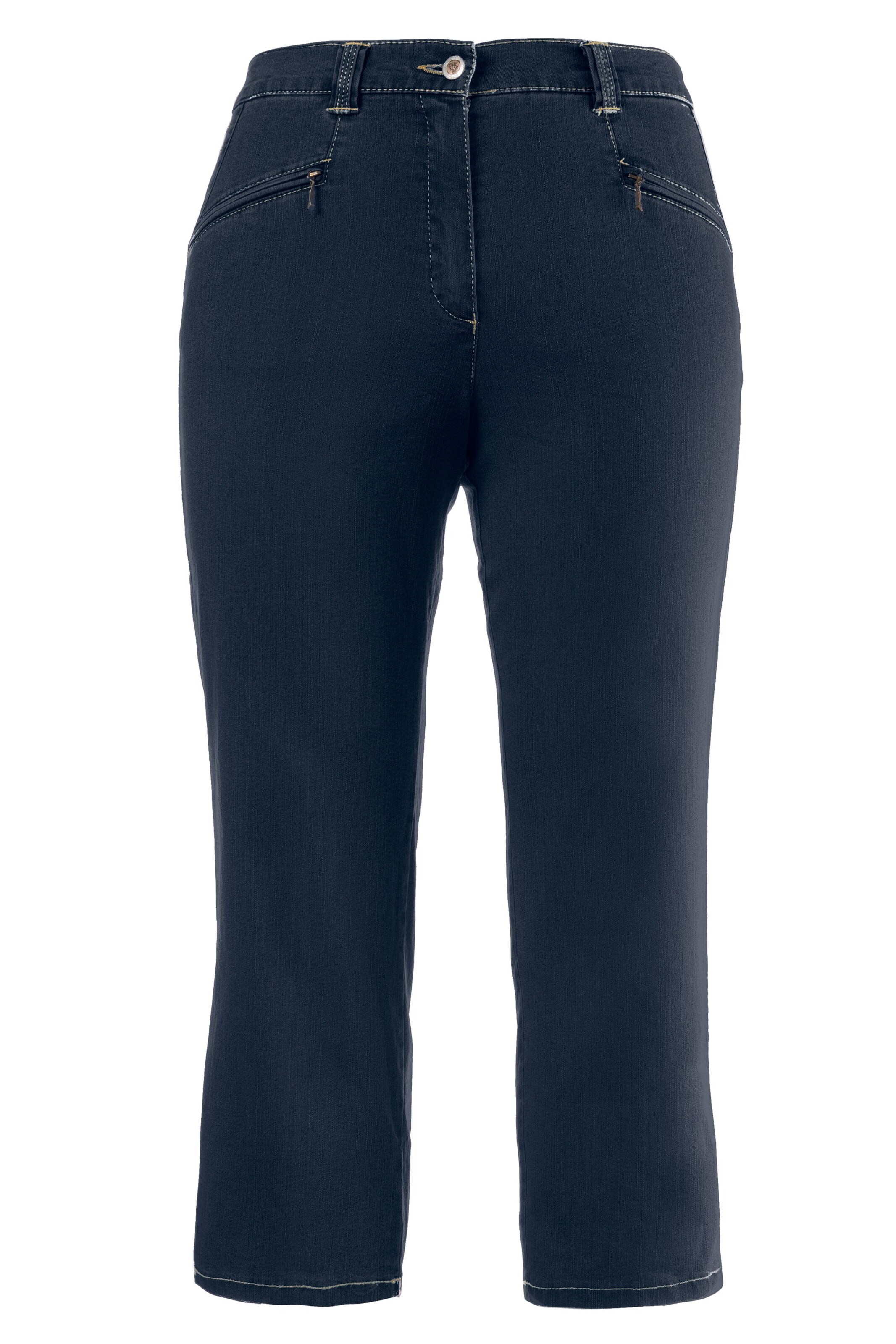 Ulla Popken Regular Jeans in Blau: Vorderseite
