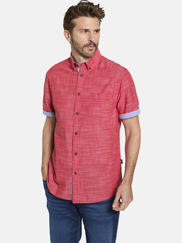 Coupe regular Chemise 'Bellavero' BABISTA en rouge : devant