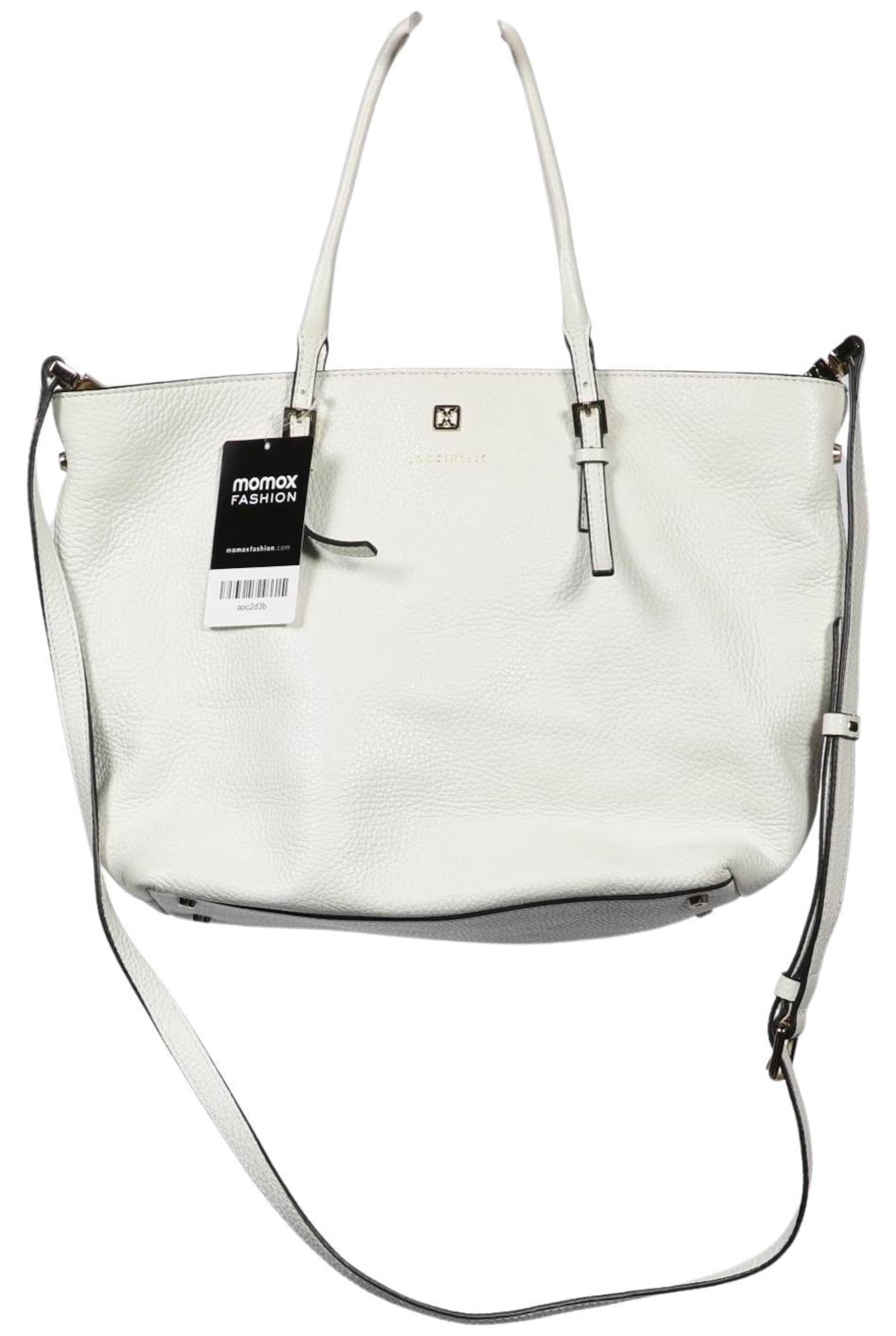 Coccinelle Handtasche gross Leder One Size in Weiß: Vorderseite