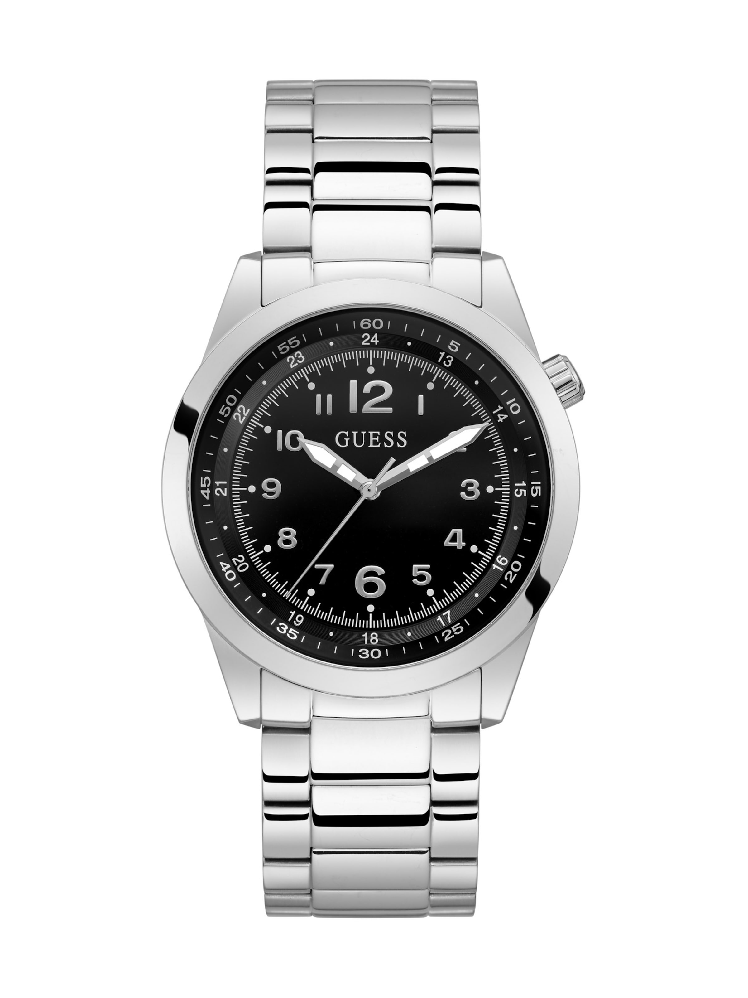 GUESS Analoguhr 'Max' in Silber