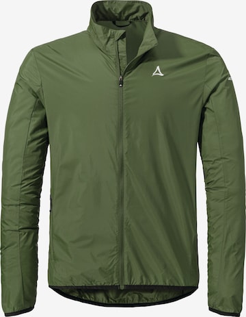 Veste outdoor ' Bike Jacket Style Cannobio MNS ' Schöffel en vert : devant