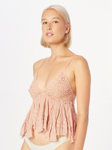 Free People Bluse 'CARRIE' i pink: forside