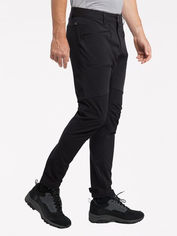 Haglöfs Slim fit Outdoor Pants 'Rugged Flex' in Black