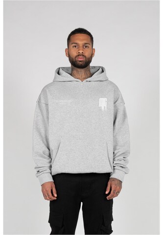 MJ Gonzales Sweatshirt in Grau: Vorderseite