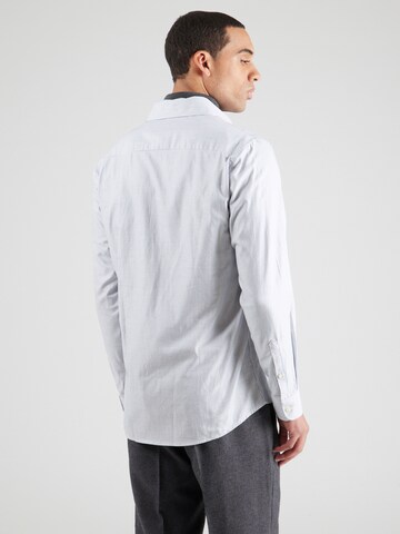 SELECTED HOMME Slim Fit Hemd 'SLHSLIMETHAN' in Weiß