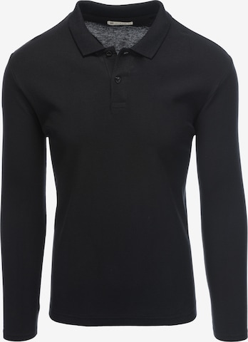 Ombre Shirt 'L132' in Black: front
