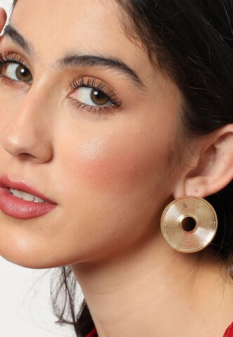 SOHI - Brincos 'Eliana' em ouro: frente