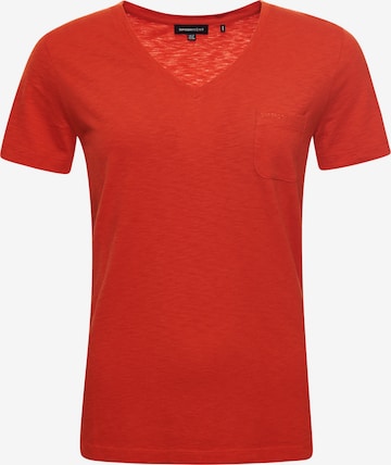 Superdry Shirt in Oranje: voorkant