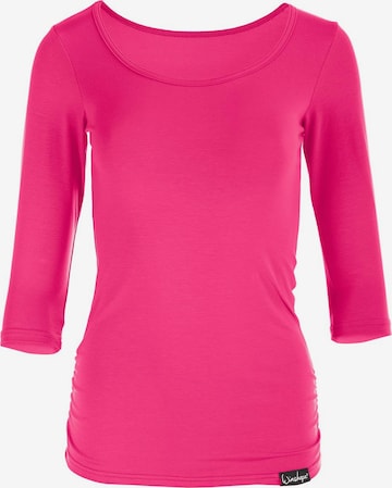 Maglia funzionale 'WS4' di Winshape in rosa: frontale