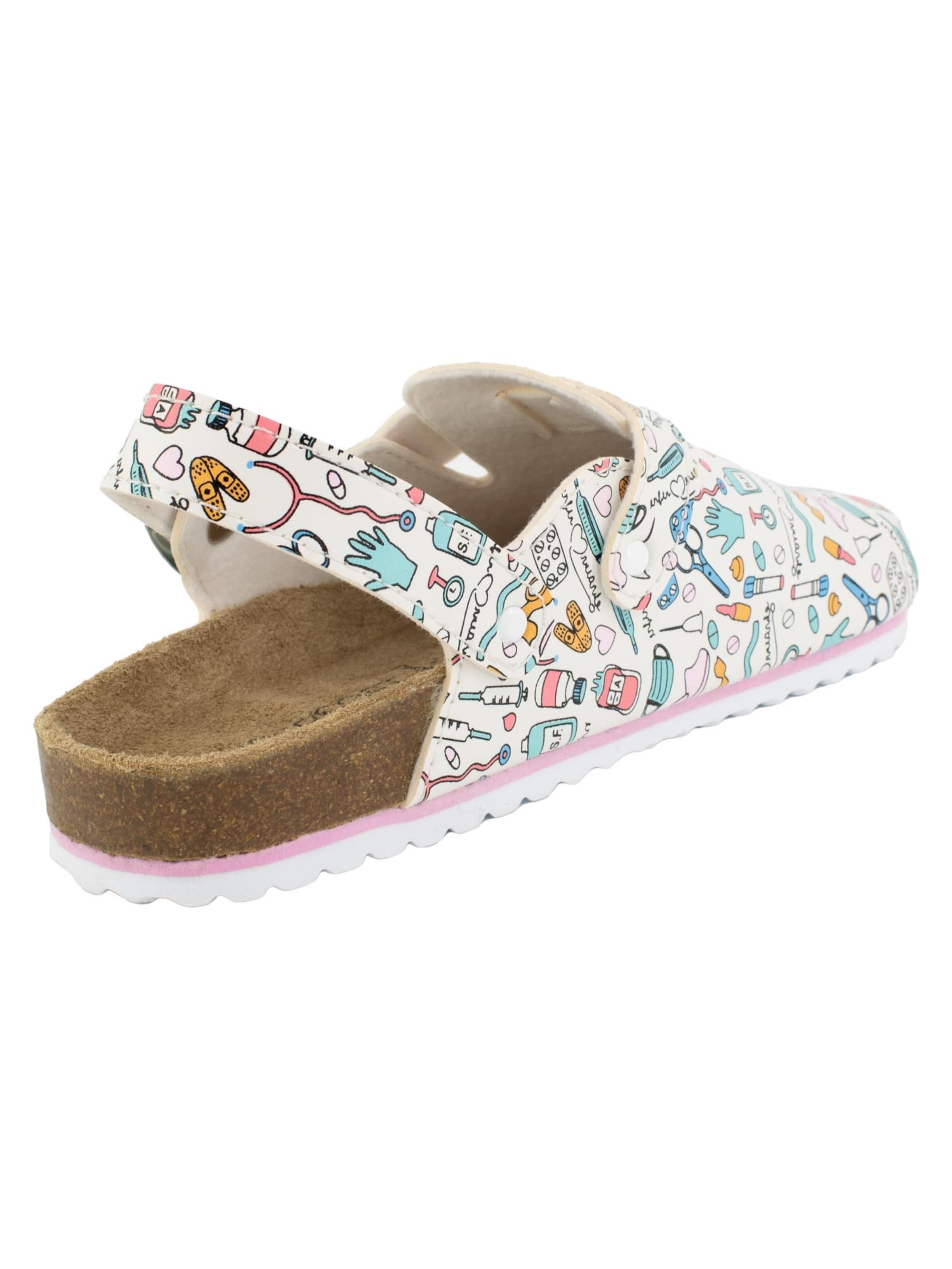 SUPERSOFT by Indigo Clogs 'Classic' in White