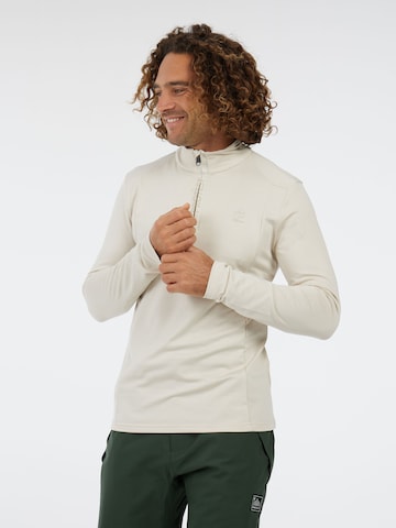 PROTEST Sportsweatshirt 'REWILL' in Weiß: Vorderseite