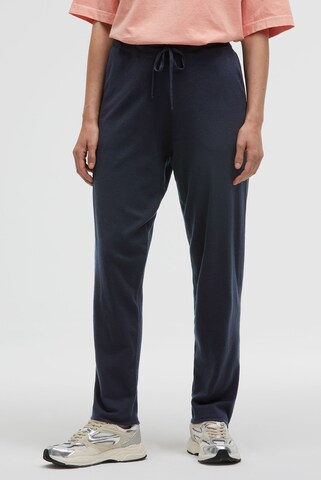 SENSES.THE LABEL Loose fit Pants in Blue: front