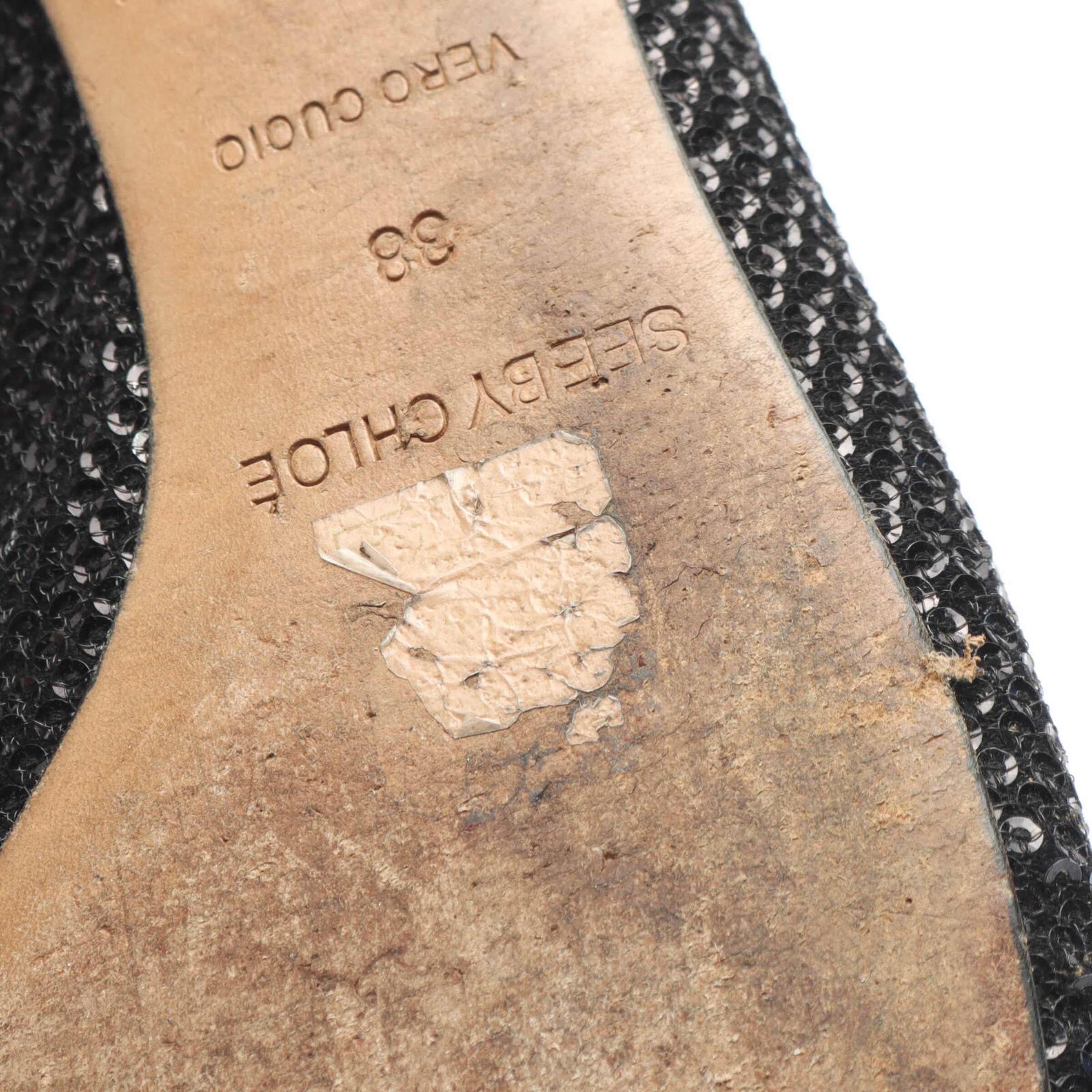 See by Chloé Halbschuhe 38 in Schwarz