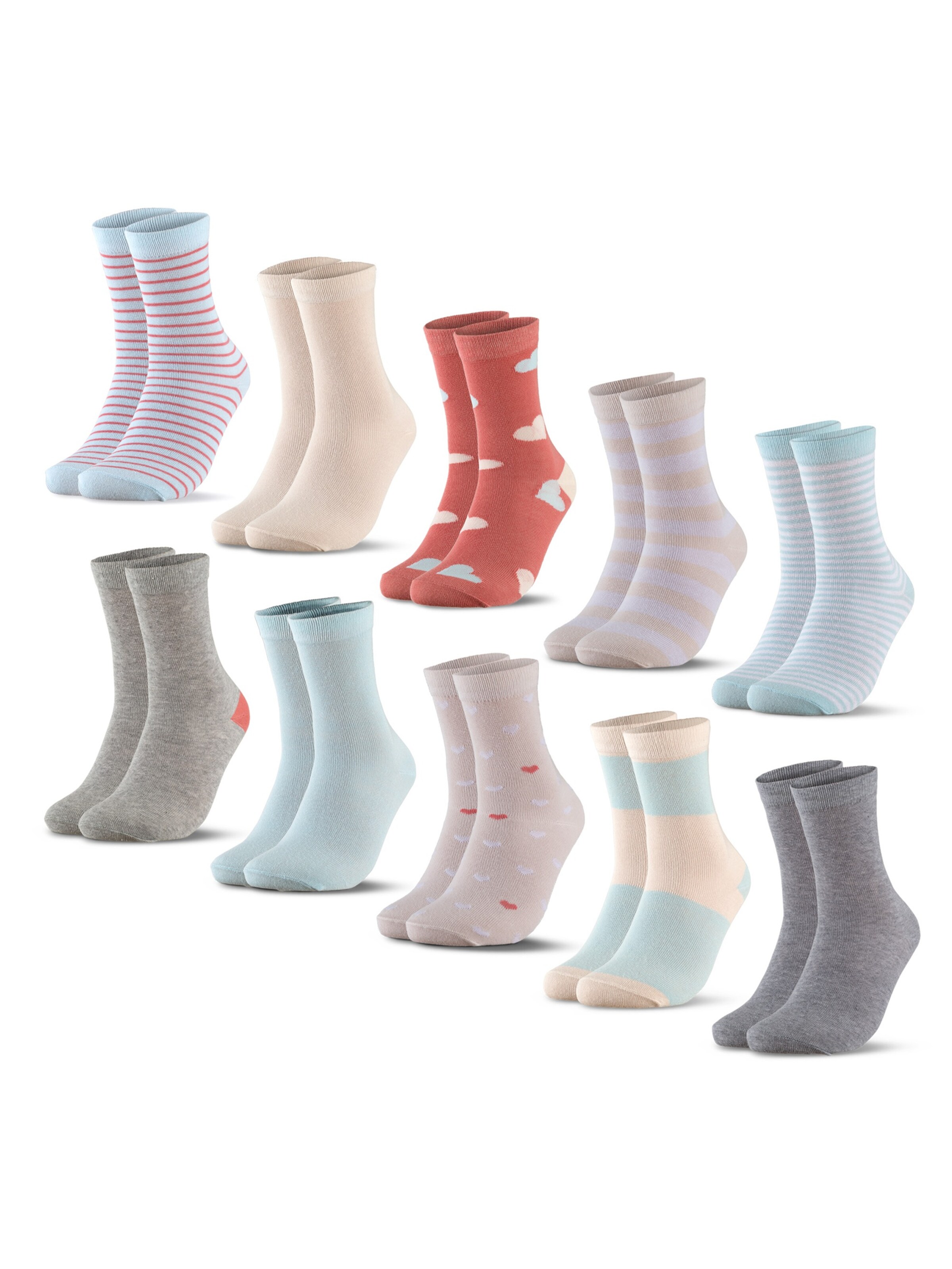 Occulto Socken 'Estilo'‌‌‌‌‌‌‌‌‌ in Pink: Vorderseite