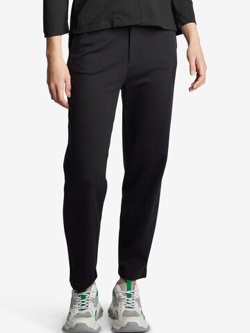 Rich & Royal Regular Pants in Black: front