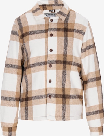 Chemise DreiMaster Vintage en beige : devant