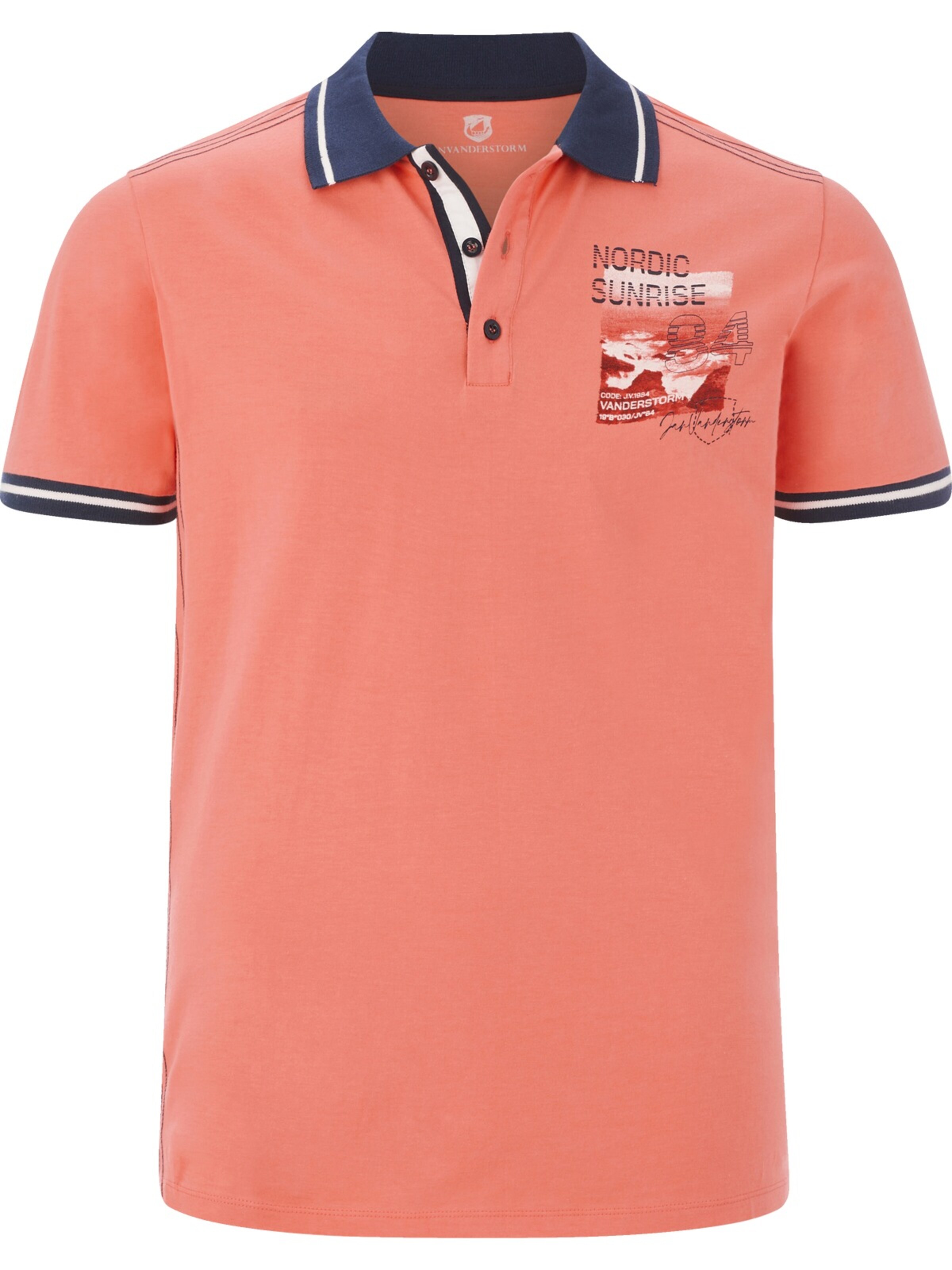 Jan Vanderstorm Shirt 'Olftin' in Orange: front