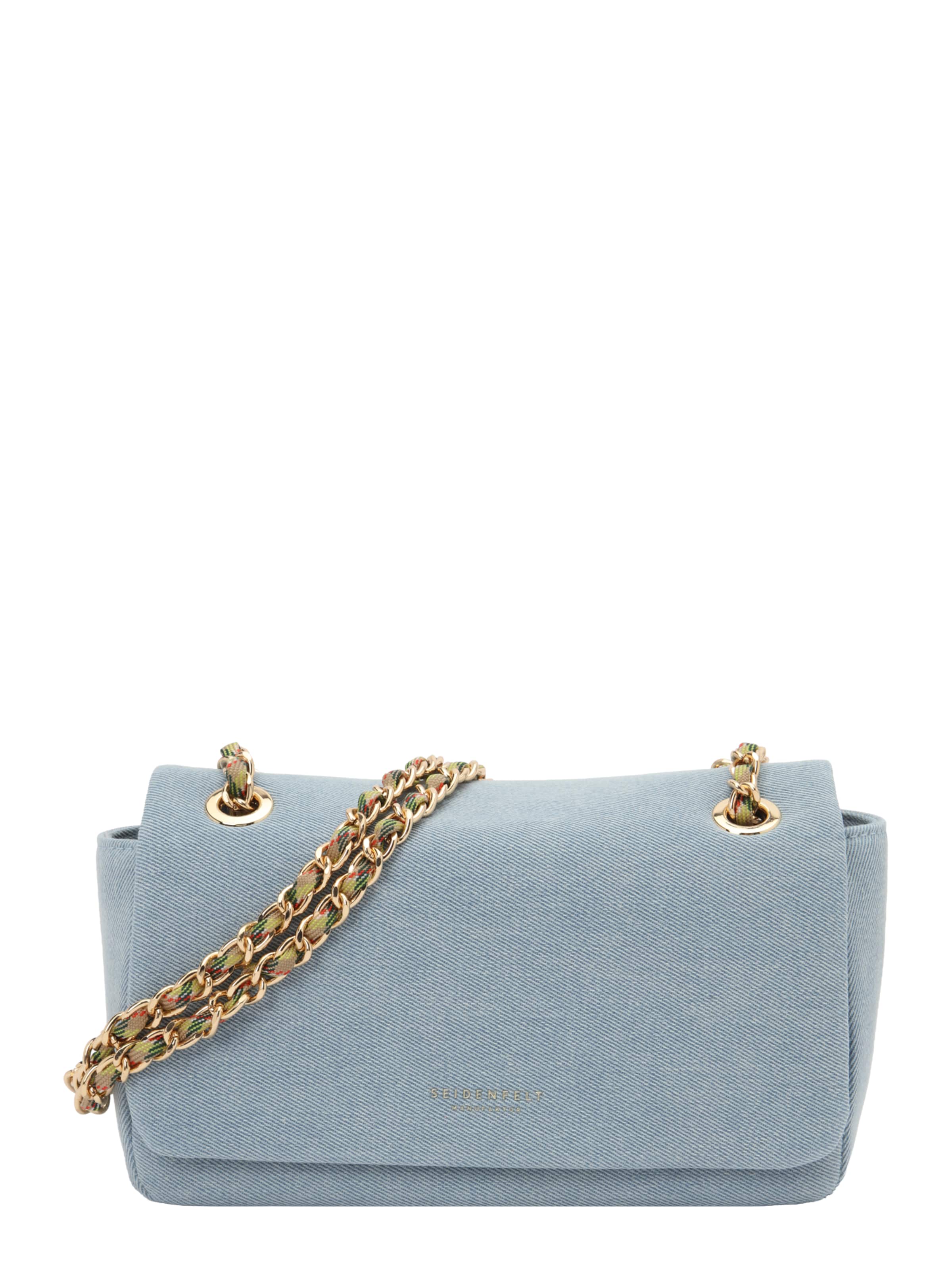 Seidenfelt Õlakott 'Huuvari', värv sinine: eest vaates