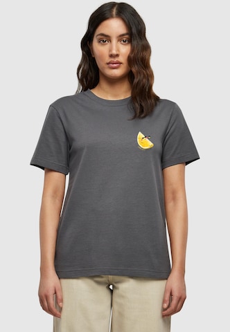 Merchcode Shirt 'Summer Squeeze' in Grijs: voorkant